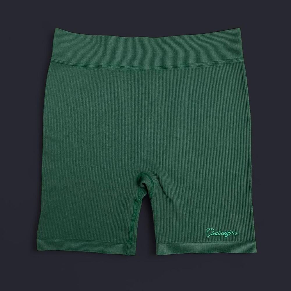 Civil regime xl ribbed biker shorts